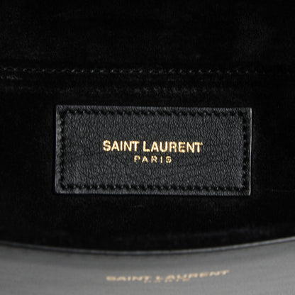 Saint Laurent Calfskin Classic Y Clutch Black 7 of 8