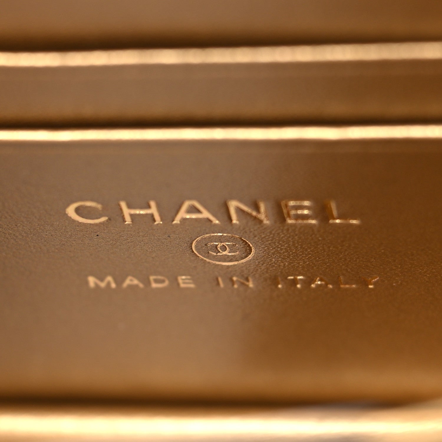 Chanel Calfskin Strass Quilted Clutch With Chain Flap Light Grey 5 of 9