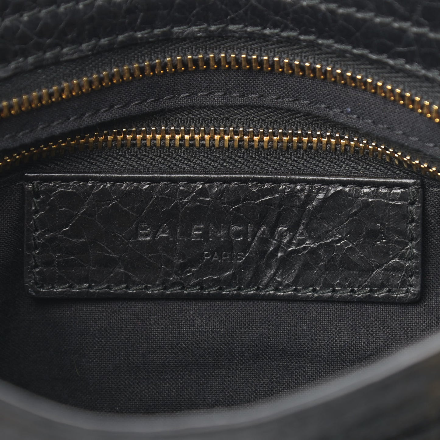 Agneau Giant 12 Gold Hardware Mini City Black