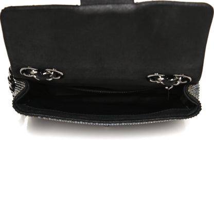 Chanel Suede Calfskin Crystal Small Single Flap Multicolor 4 of 11
