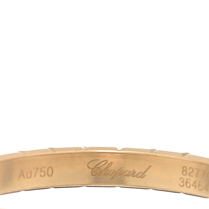 Chopard 18K Yellow Gold Ice Cube Band Ring 53 6.5 4 of 4