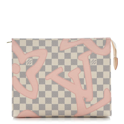 Louis Vuitton Damier Azur Tahitienne Toiletry Pouch 26 1 of 6