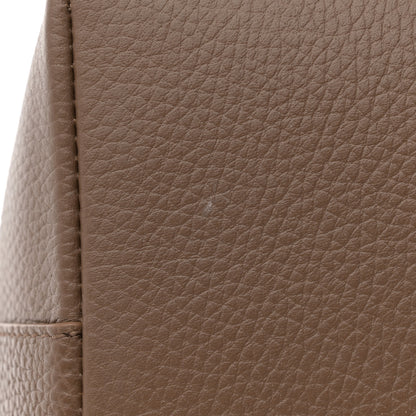 Burberry Grainy Calfskin Medium London Tote Bag Earth 12 of 12