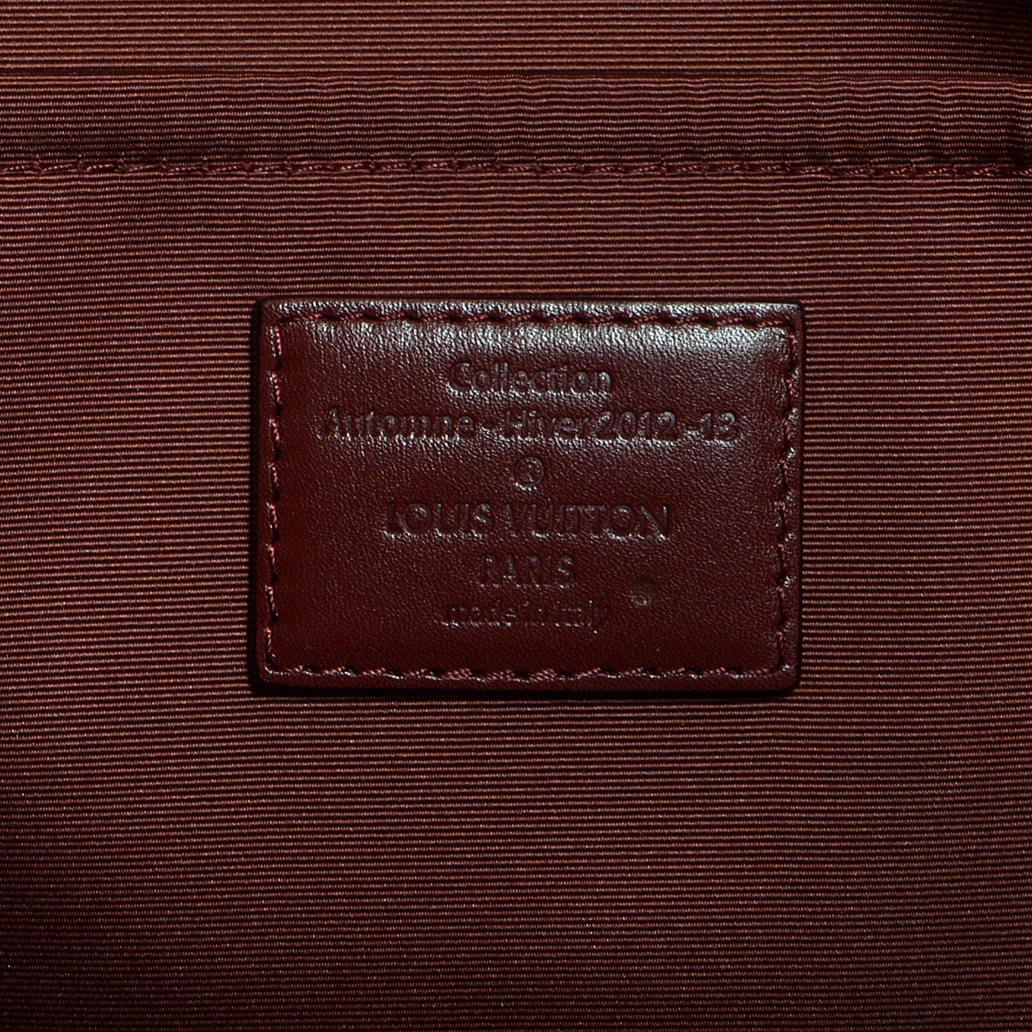 Louis Vuitton Sequin Monogram Sunshine Express North South Burgundy 7 of 9