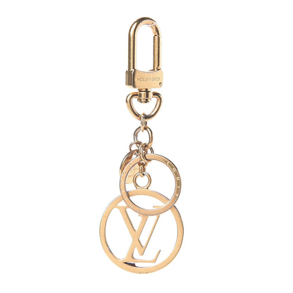 Louis Vuitton LV Circle Bag Charm Key Holder Gold 1 of 5