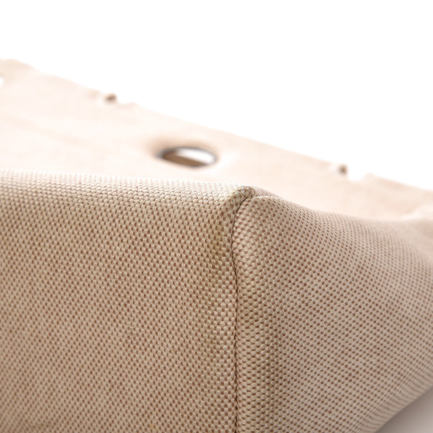 Toile Vache Calfskin Herbag 30 PM Black Natural