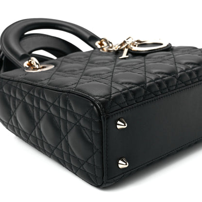 Christian Dior Lambskin Cannage Small My ABCDior Lady Dior Black 10 of 12