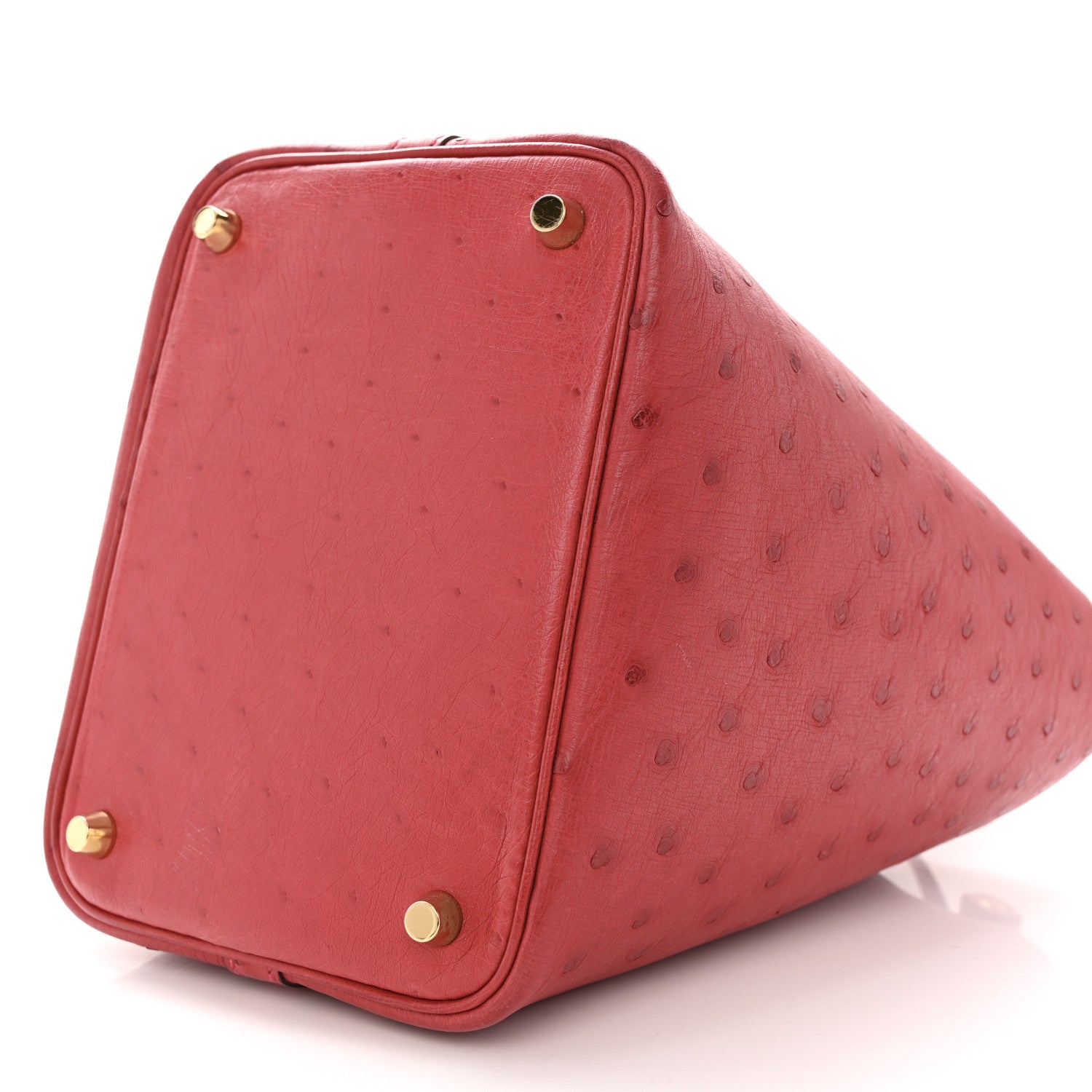 Hermes Ostrich Picotin Lock 18 Rouge Vif 10 of 12