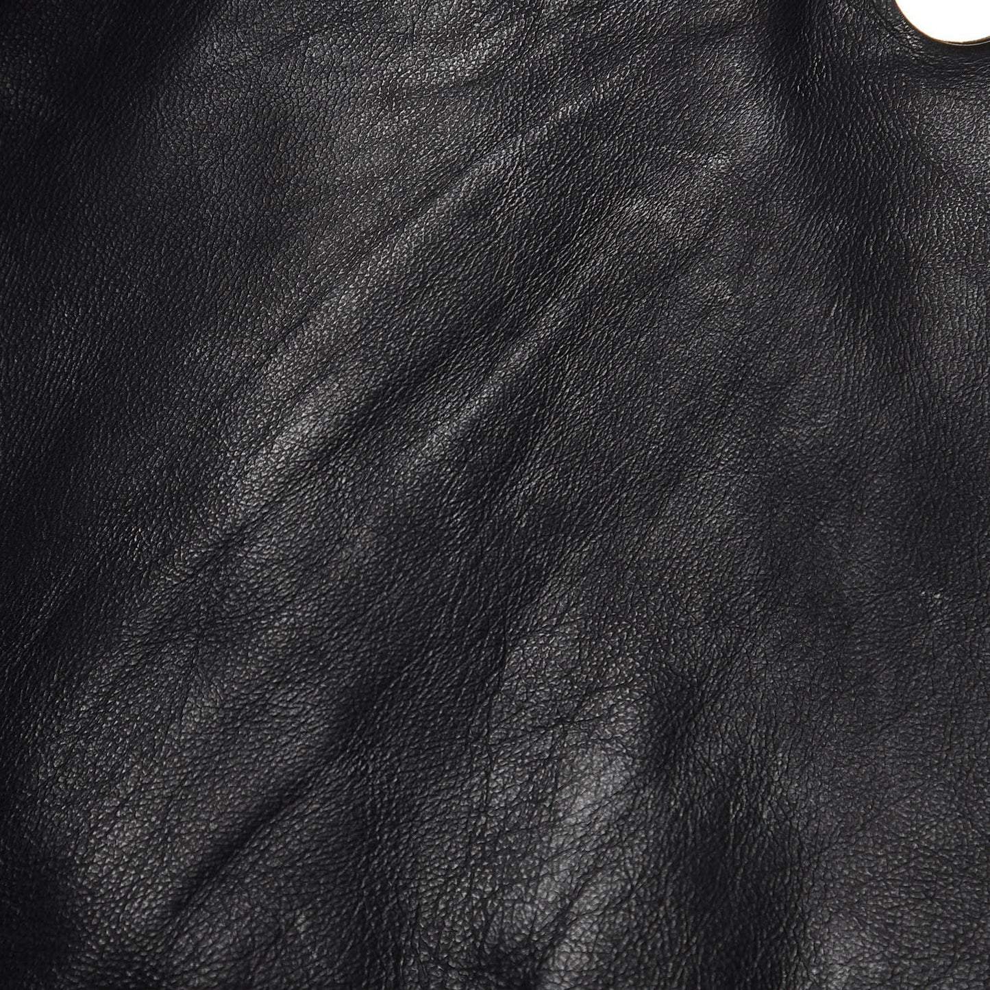 Lambskin Laser Cut Laceland Shoulder Bag Black