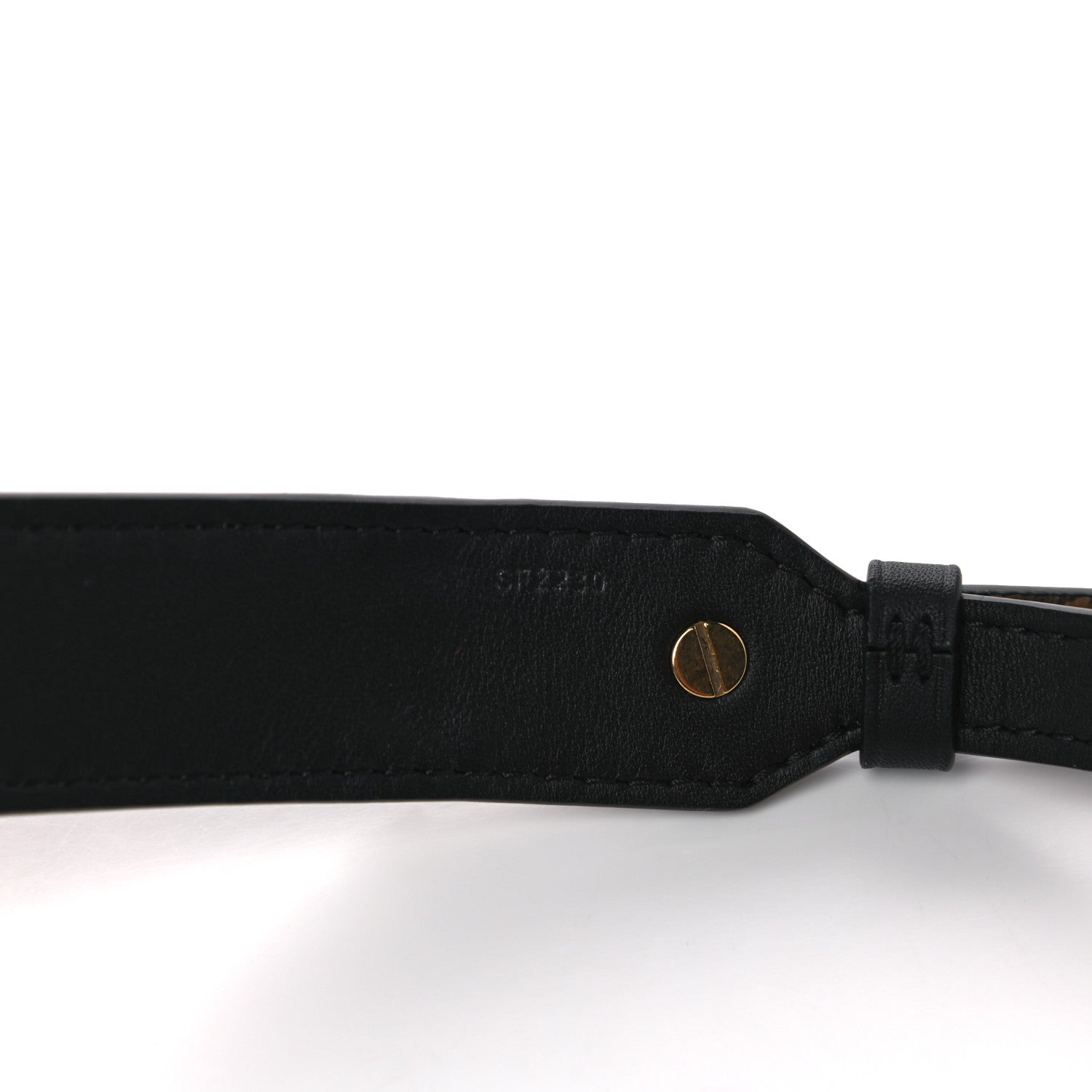 Louis Vuitton Reverse Monogram Bandouliere Shoulder Strap XL Black 7 of 8