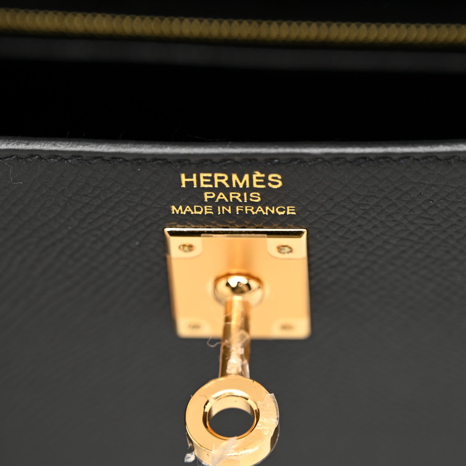 Hermes Epsom Kelly Sellier 25 Black 6 of 13