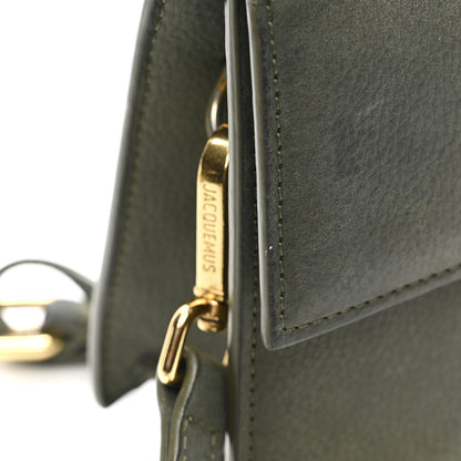Jacquemus Nubuck Le Grand Bambino Dark Green 14 of 15