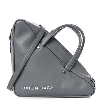 Balenciaga Calfskin S Triangle Duffle Grey 1 of 15