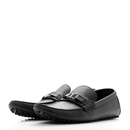 Louis Vuitton Taiga Mens Hockenheim Moccasin Loafers 11.5 Black 4 of 8