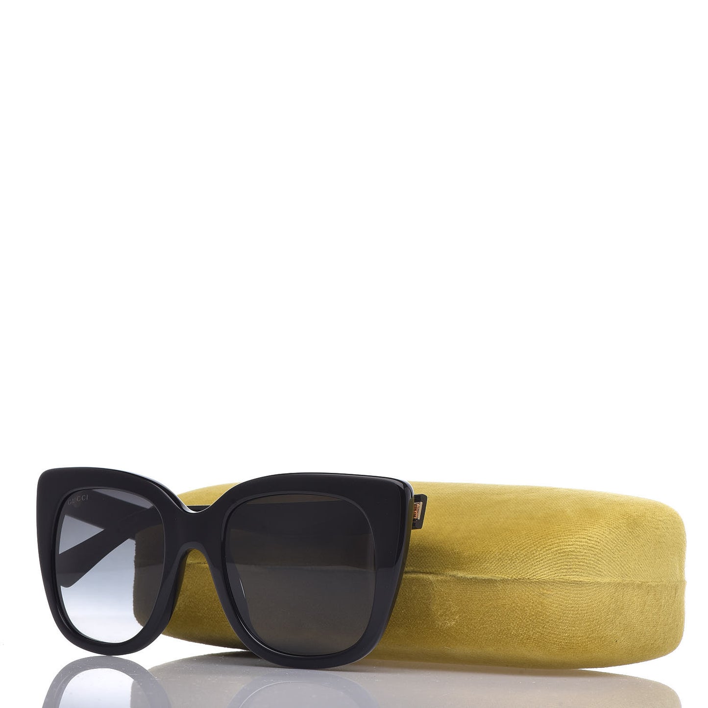 Cat Eye Sunglasses GG0163S Black