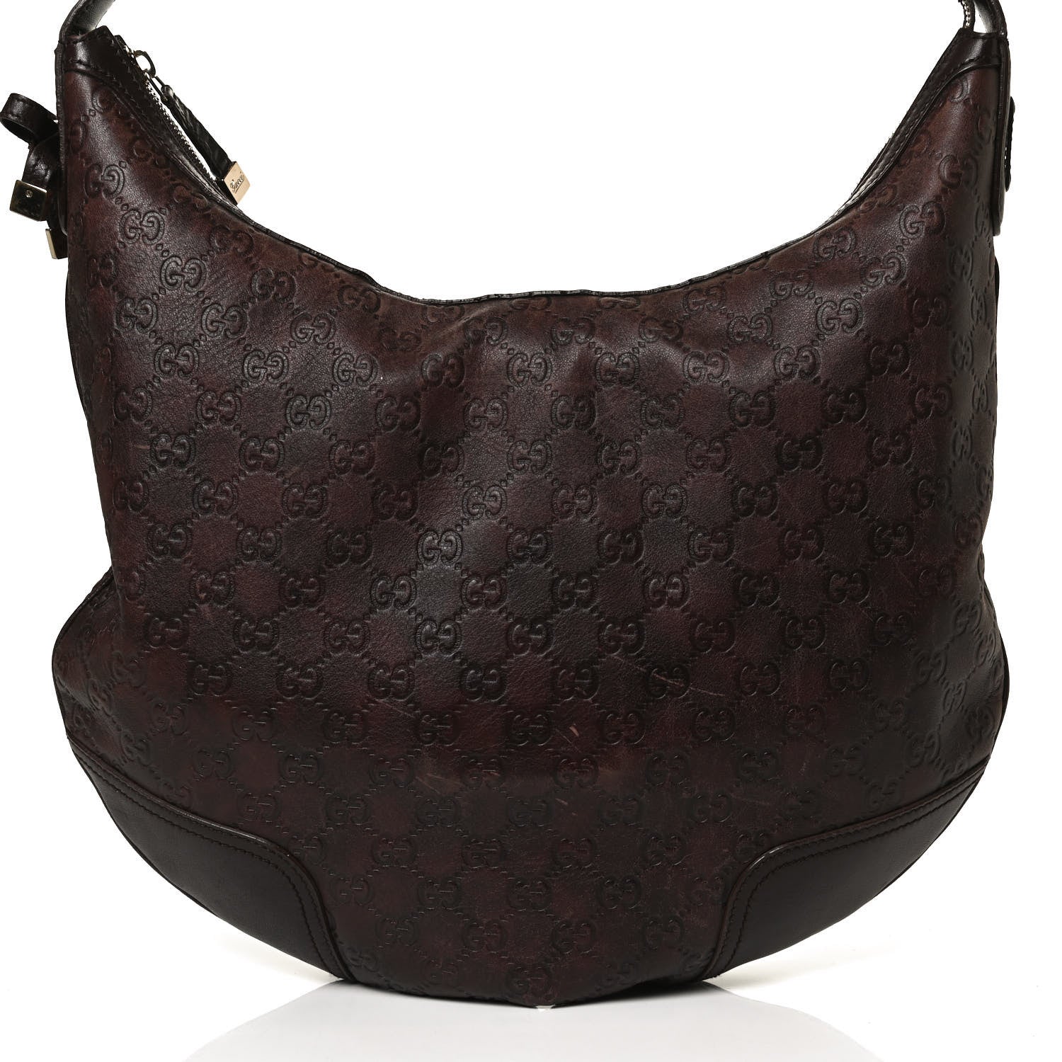 Gucci Guccissima Large Princy Hobo Dark Brown 8 of 14