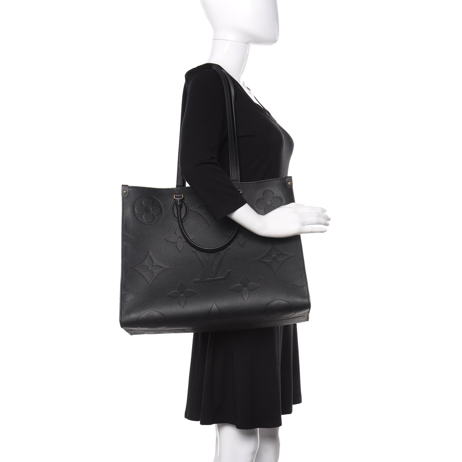 Louis Vuitton Empreinte Monogram Giant Onthego GM Black 2 of 13