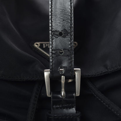 Prada Nylon Vela Medium Backpack Black 8 of 16
