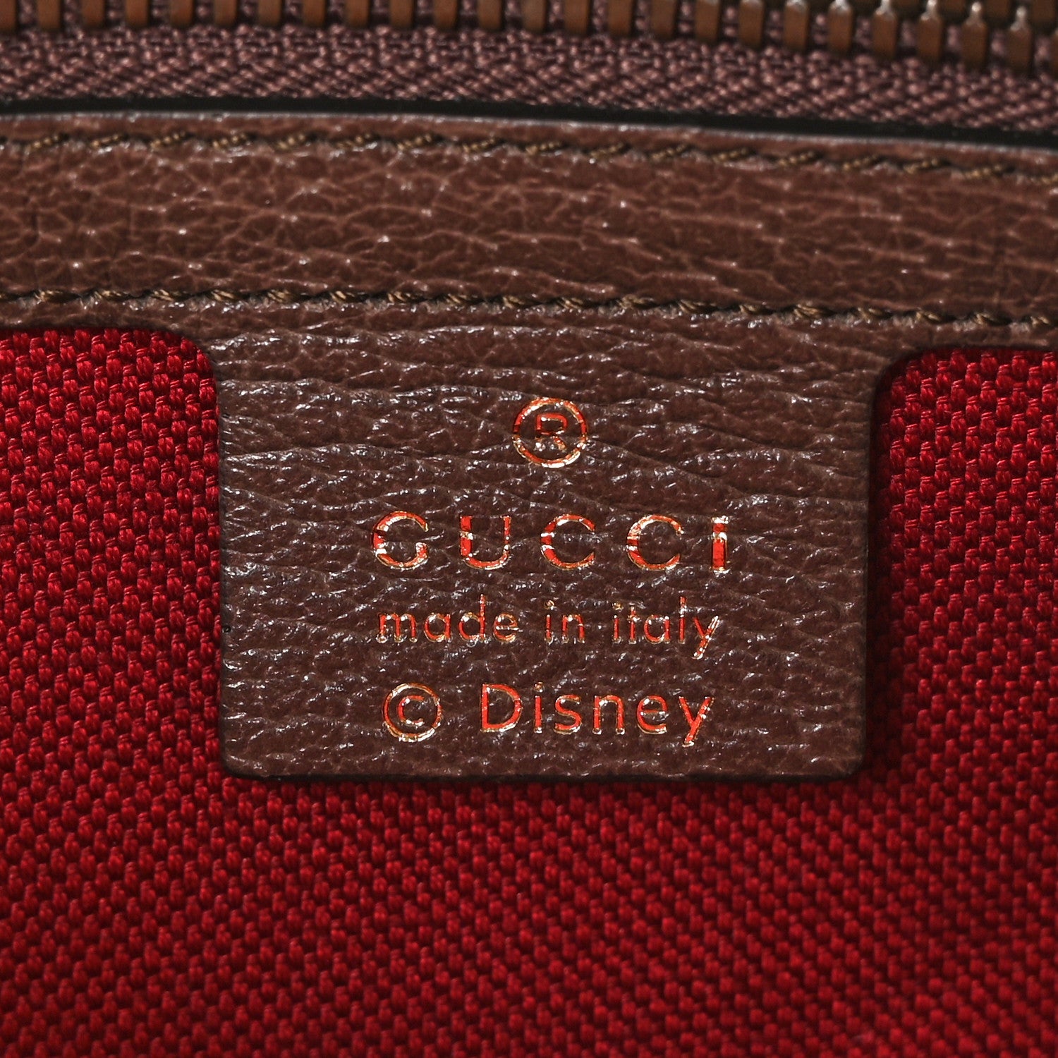 Gucci X DISNEY GG Supreme Monogram Donald Duck Small Interlocking G Belt Bag 80 32 Beige Multicolor New Acero 6 of 10