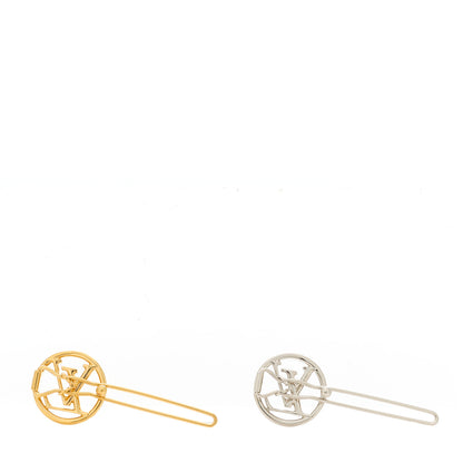 Louis Vuitton Monogram Baby Louise Barrette Set 2 of 4
