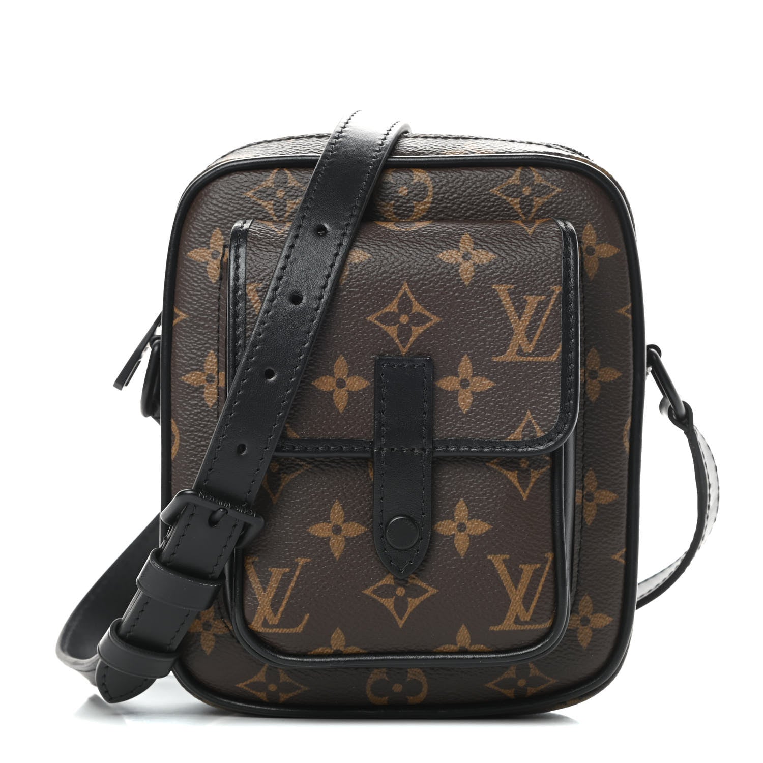 Louis Vuitton Monogram Macassar Christopher Wearable Wallet 1 of 11