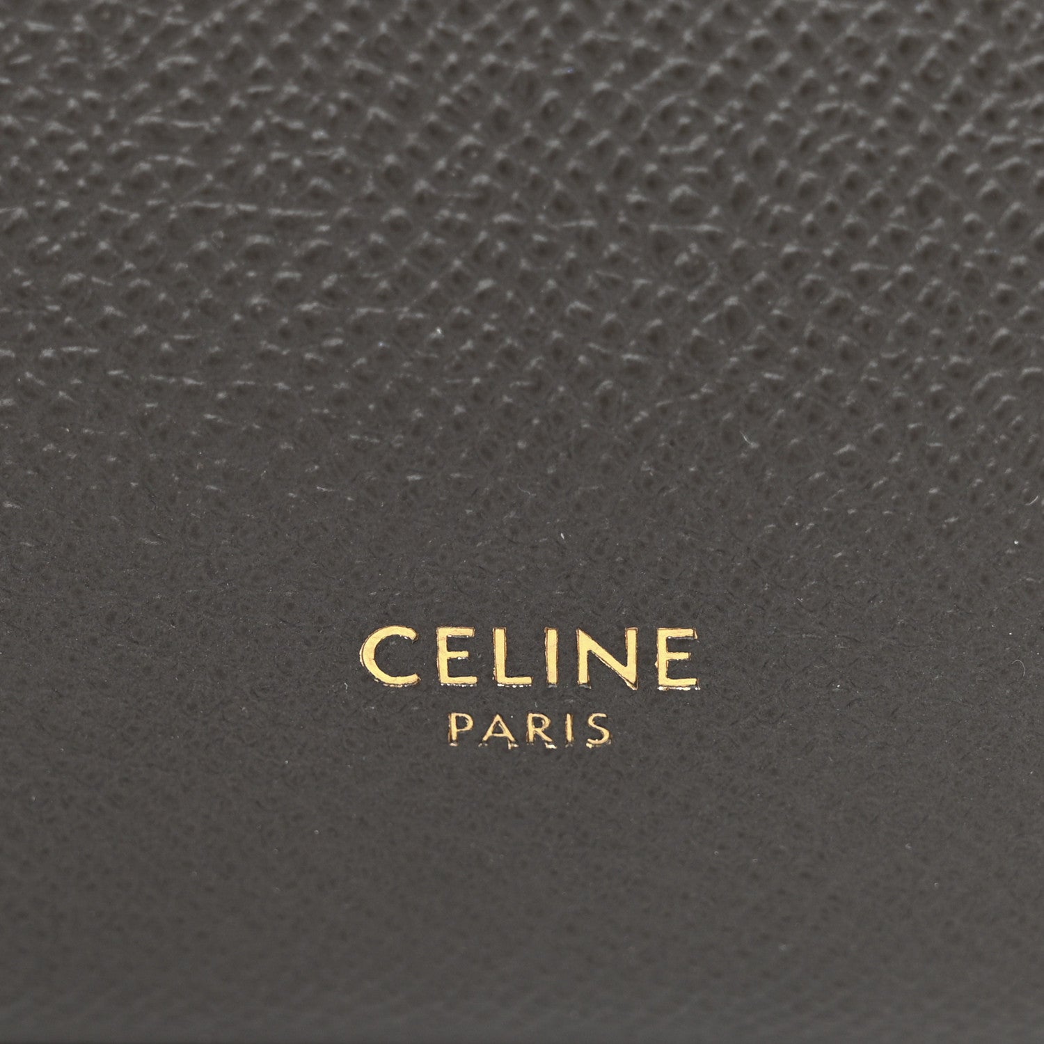 Celine Grained Calfskin Nano Belt Bag Grey 6 of 11