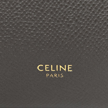 Celine Grained Calfskin Nano Belt Bag Grey 6 of 11