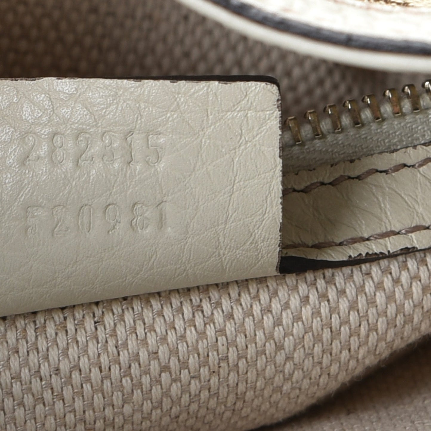 Monogram Medium Diana Bamboo Shoulder Bag Off White