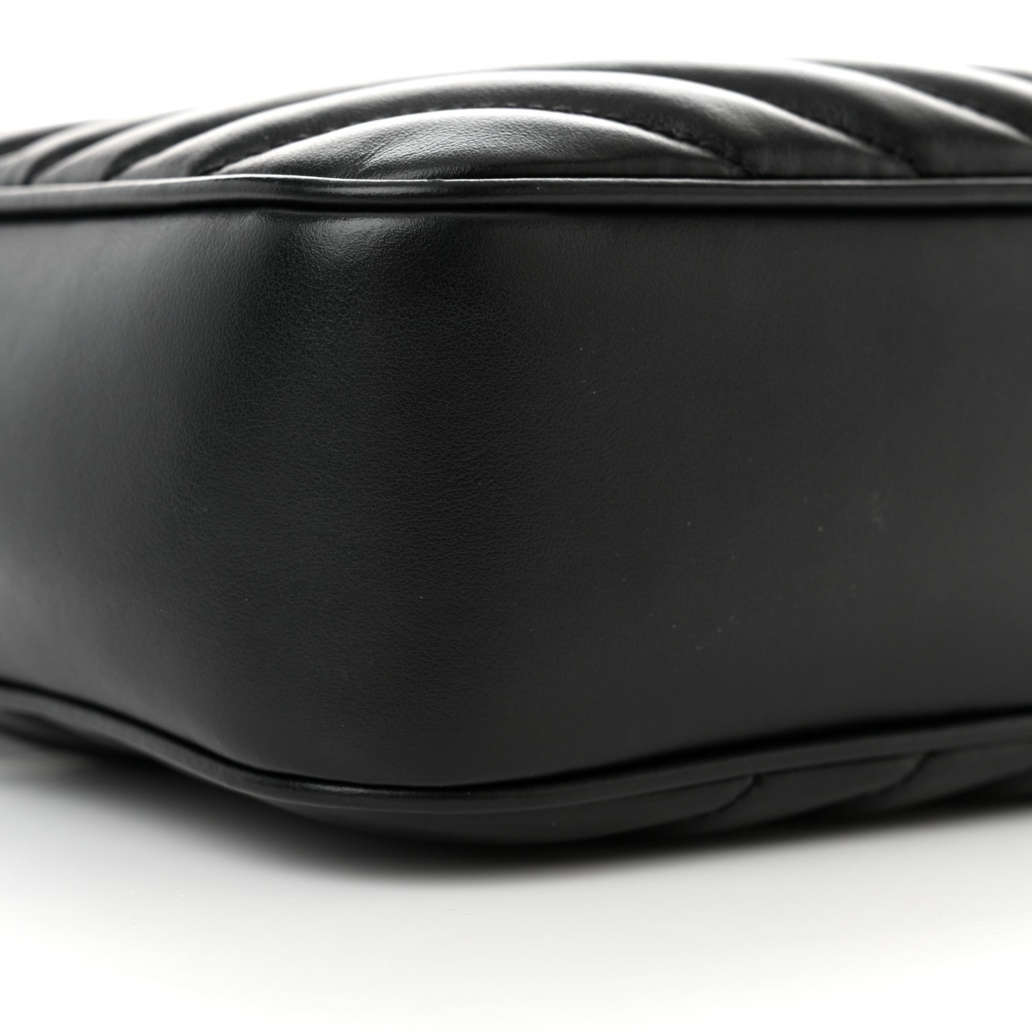 Saint Laurent Calfskin Matelasse Monogram Lou Camera Bag Black 9 of 11