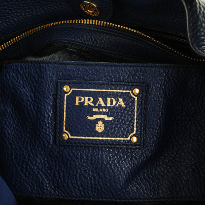 Prada Vitello Daino Hobo Inchiostro 7 of 10