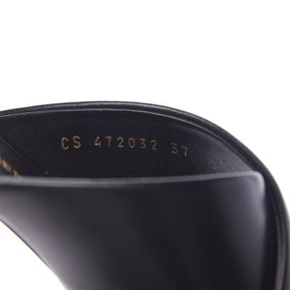 Saint Laurent Calfskin LouLou Mules 37 Black 7 of 10