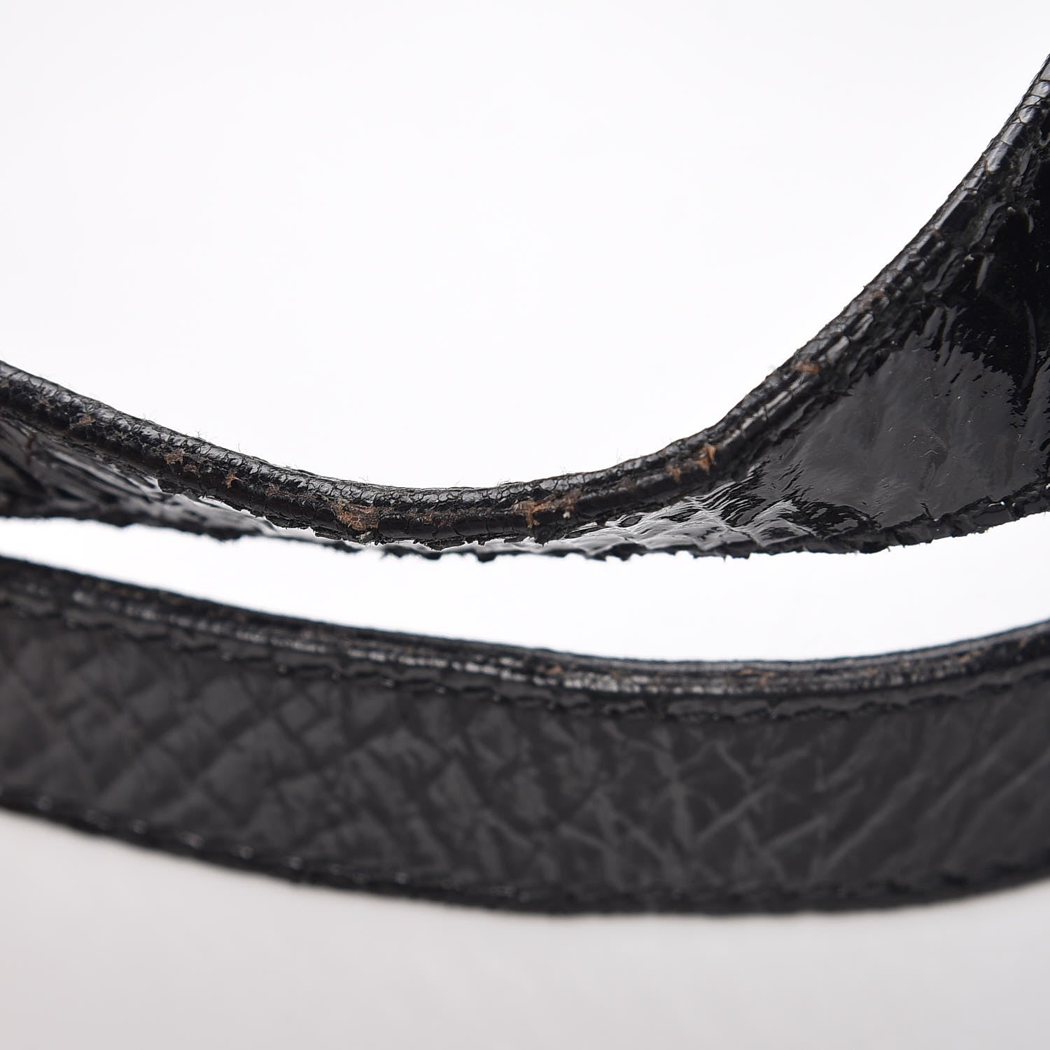 Jimmy Choo Crushed Patent Ramona Black 14 of 15
