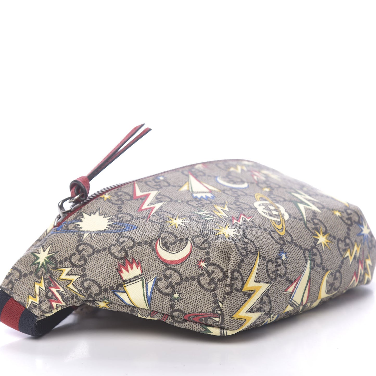 GG Supreme Monogram Childrens Space Print Belt Bag Multicolor