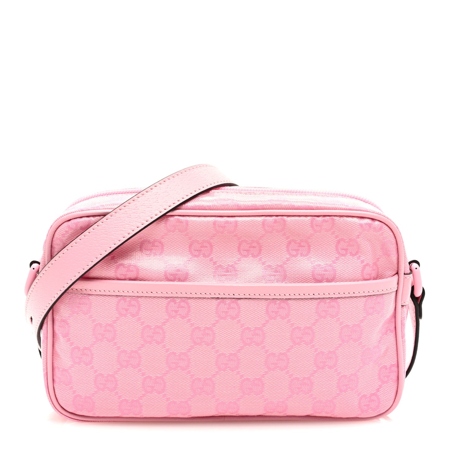 GG Crystal Monogram Mini Shoulder Bag Sugar Pink