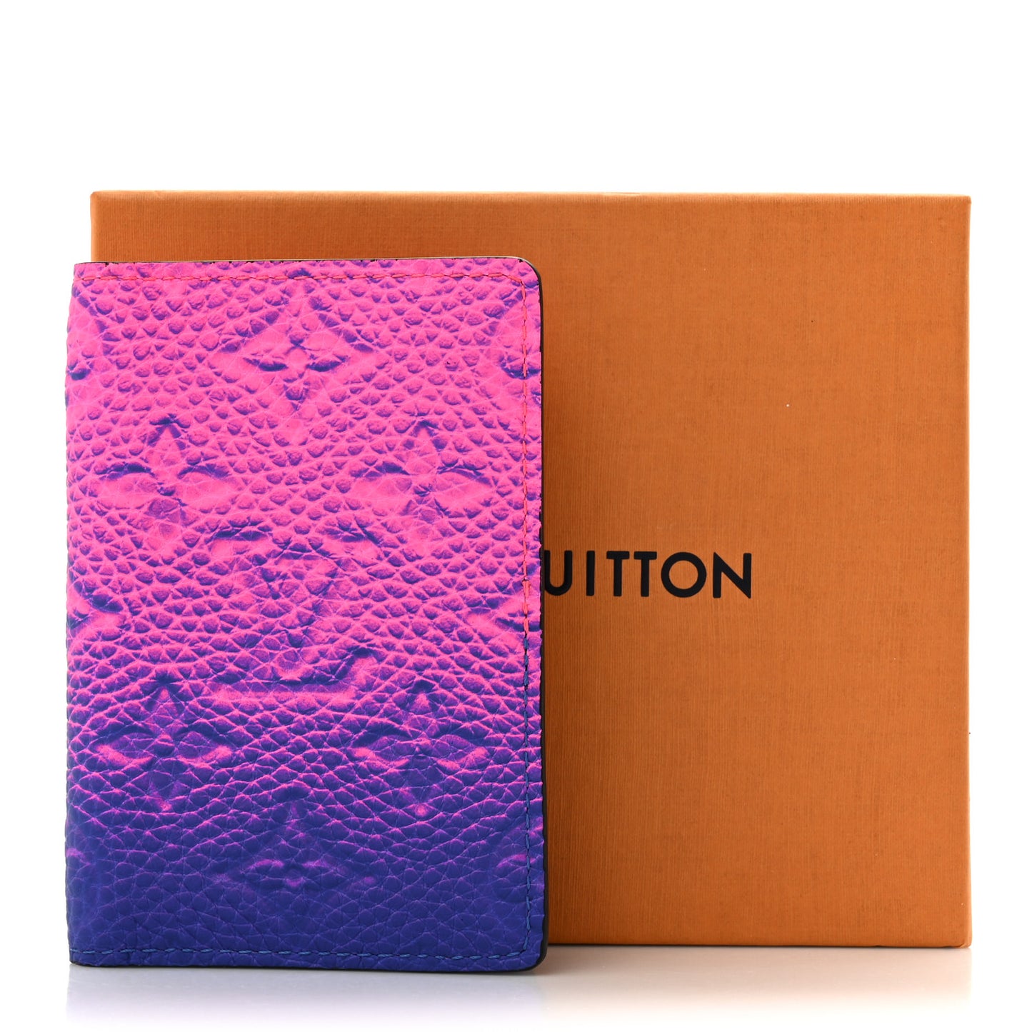 Taurillon Illusion Pocket Organizer Bleu Rose