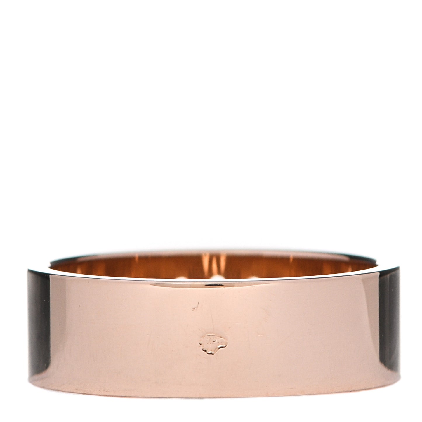 18K Rose Gold Diamond PM H D'Ancre Ring 49 4.75