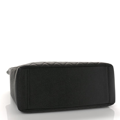 Chanel Caviar Quilted Grand Shopping Tote GST Black 4 of 11