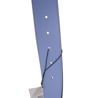 Gucci Calfskin Double G 40mm Belt 100 40 Clear Sky Blue 5 of 11