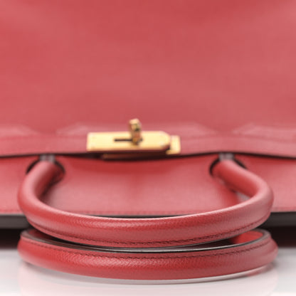 Hermes Epsom Birkin 35 Rouge Casaque 13 of 43