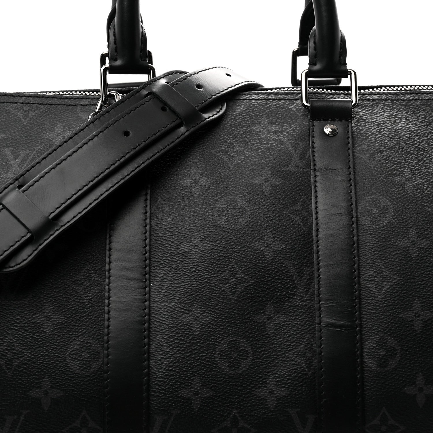 Louis Vuitton Monogram Eclipse Keepall Bandouliere 45 6 of 8