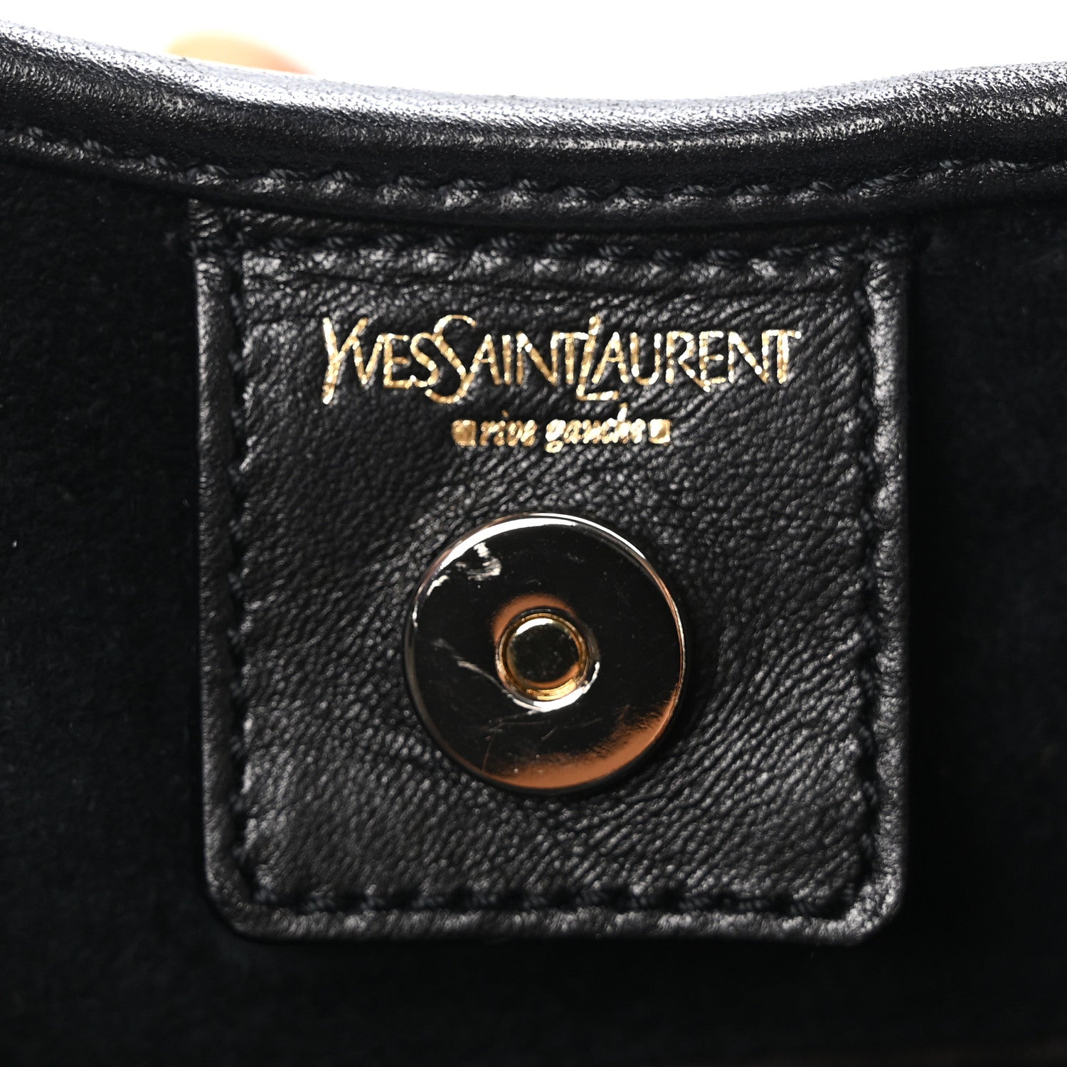 Saint Laurent Pony Hair Suede Ruffle Saint Tropez Black 10 of 19