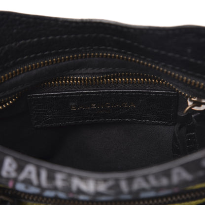 Balenciaga Agneau Arena Graffiti All Over Classic Hardware Mini City Black Multicolor 8 of 12
