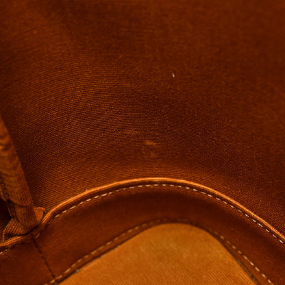Celine Triomphe Canvas Calfskin Small Bucket Bag Tan 12 of 17
