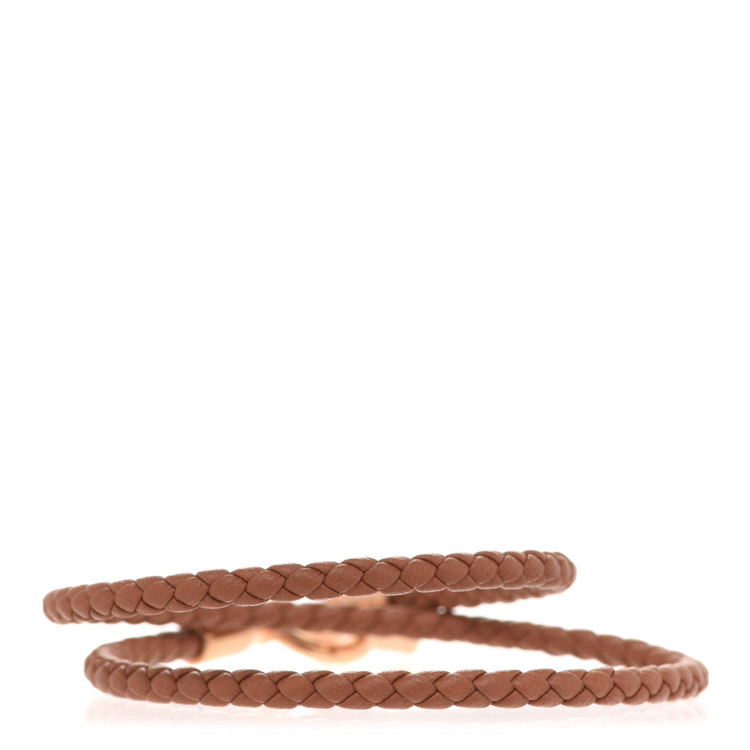 Hermes Swift Glenan Double Tour Bracelet T2 Gold 3 of 6