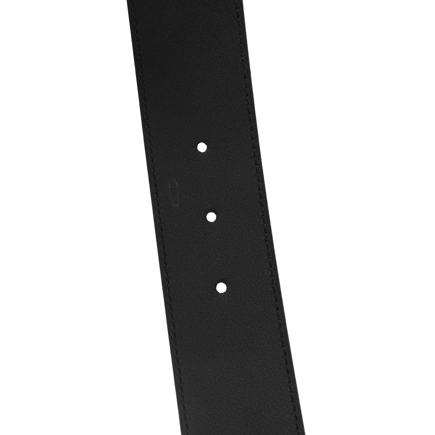Gucci Moon Calfskin Scales Double G 40mm Belt 75 30 Black 4 of 5