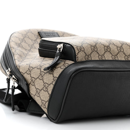 Gucci GG Supreme Monogram Small Eden Day Backpack Black 9 of 10