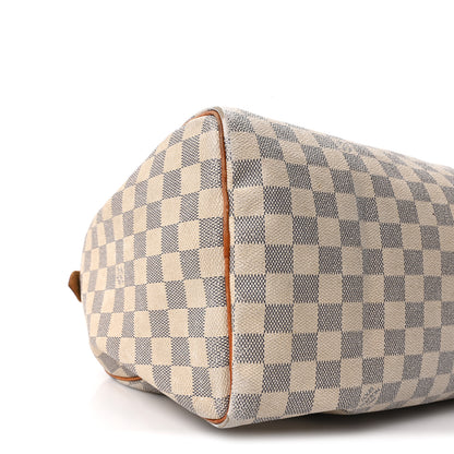Louis Vuitton Damier Azur Speedy 35 8 of 9