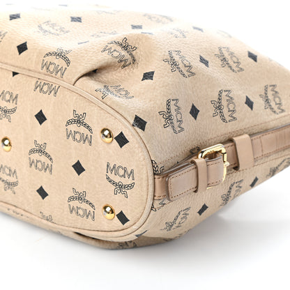 MCM Visetos Hobo Beige 9 of 9