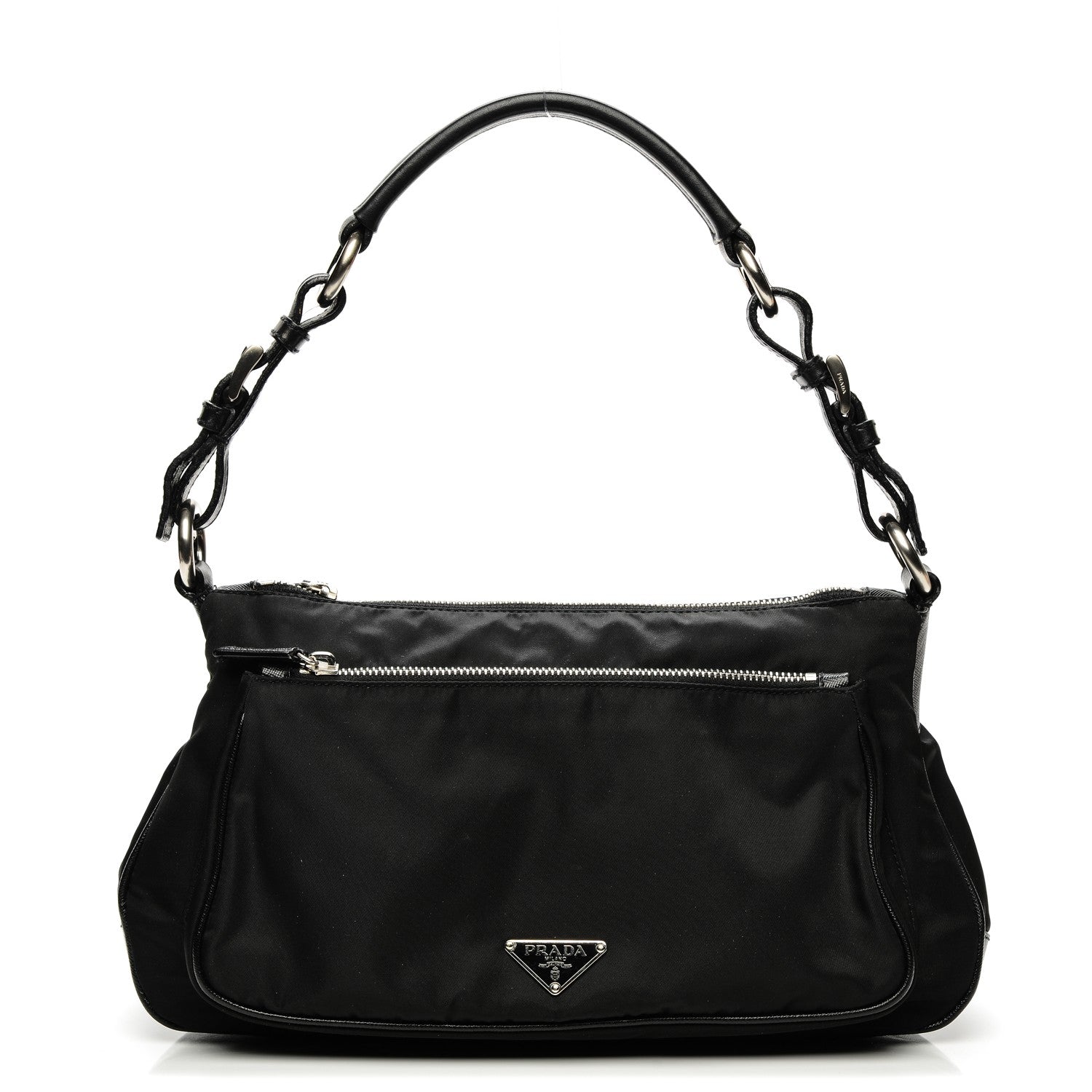 Prada Tessuto Nylon Hobo Nero Black 1 of 9