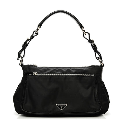 Prada Tessuto Nylon Hobo Nero Black 1 of 9